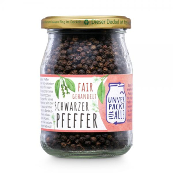 Pfeffer, schwarz, ganz
