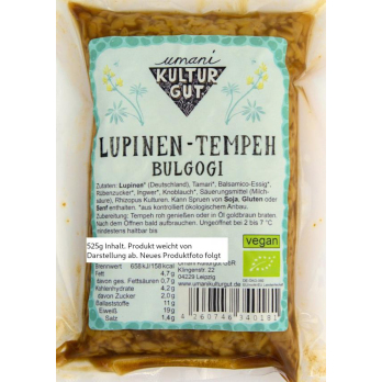 Lupinen Tempeh Bulgogi