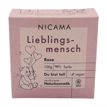 Lieblingsmensch-Seife Rose