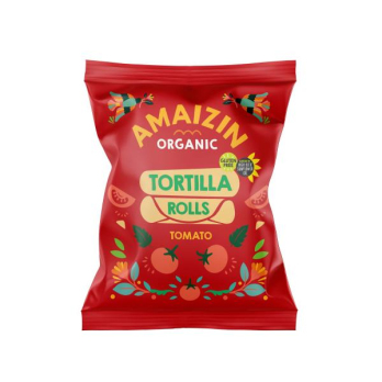 Tortilla Mais-Rolls Tomate