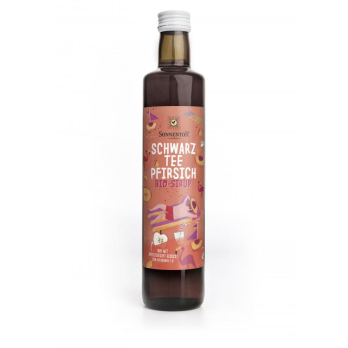 Schwarztee Pfirsich Eistee Sirup