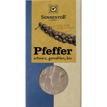 Pfeffer, schwarz, gemahlen