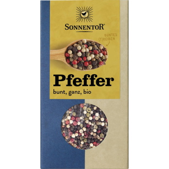 Pfeffer, bunt, ganz