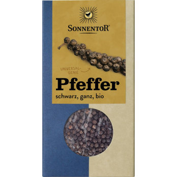 Pfeffer, schwarz, ganz