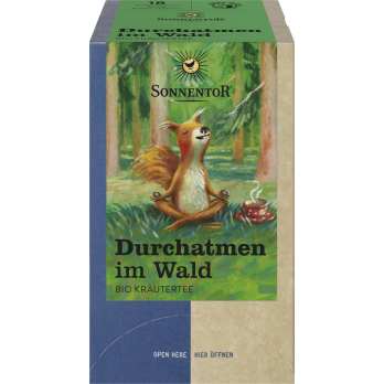 Durchatmen im Wald Tee