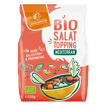 Salattopping mediterran